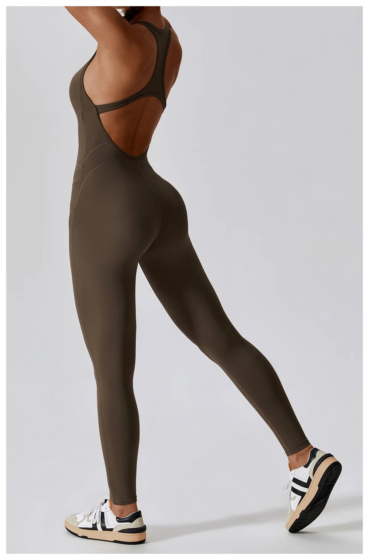Combinaison Gainante Sport Femme Tissu Technique Extensible Maintien Total - Belle Aura