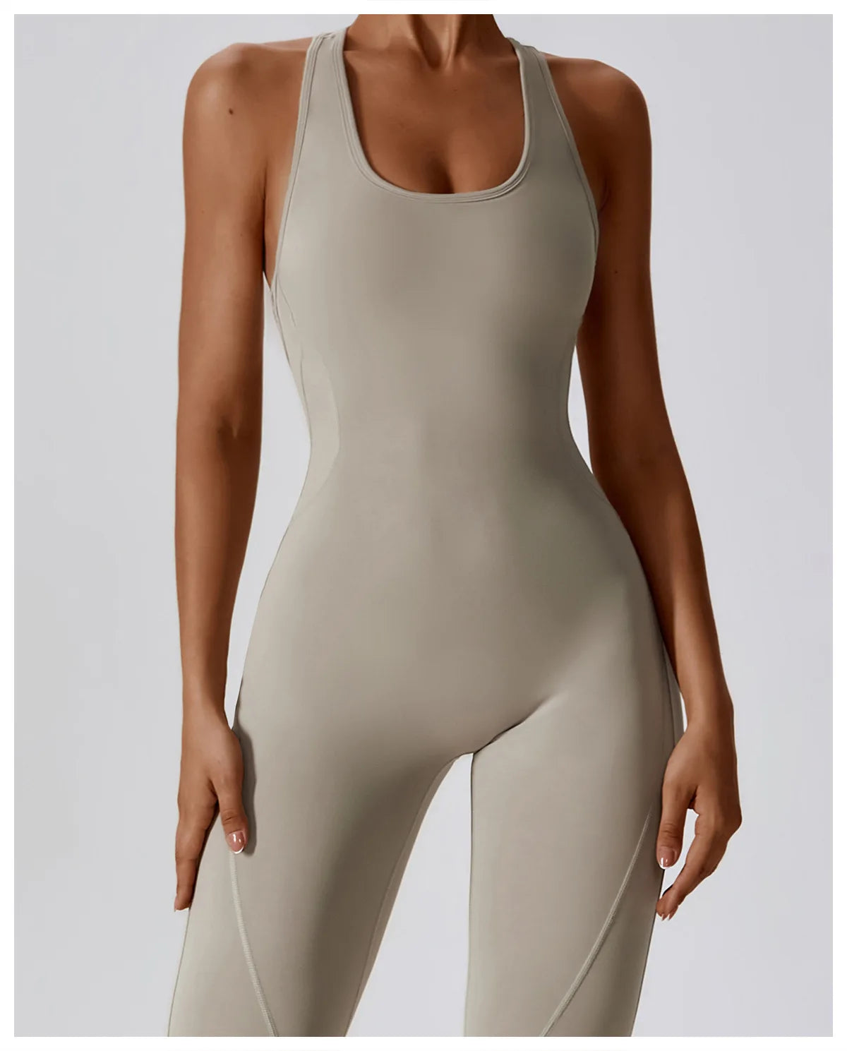 Combinaison Gainante Sport Femme Tissu Technique Extensible Maintien Total - Belle Aura