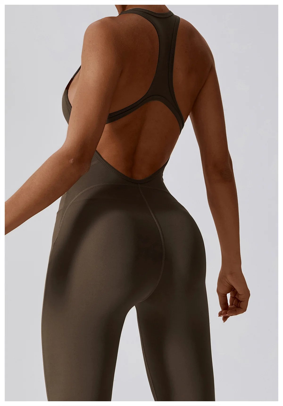 Combinaison Gainante Sport Femme Tissu Technique Extensible Maintien Total - Belle Aura