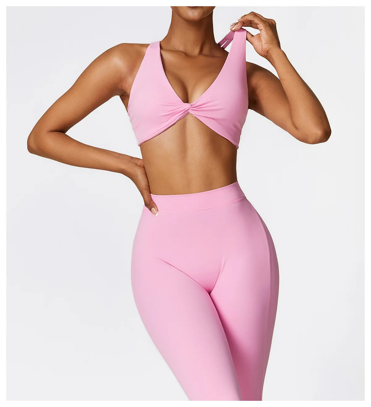 Legging Flare Femme Sculptant Taille Haute en V Effet Galbe BootyLift - Belle Aura