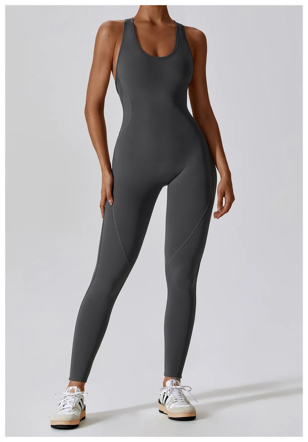 Combinaison Gainante Sport Femme Tissu Technique Extensible Maintien Total - Belle Aura